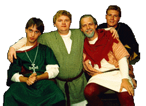 Summoner, Host, Steward and Pardoner