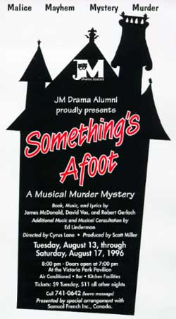 Something's Afoot Poster